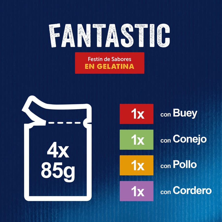 4 saquetas x 85 g Felix Fantastic Sele&ccedil;&otilde;es Favoritas saquetas em geleia, , large Imagem n&uacute;mero 4